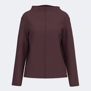 Ženska zgornji del MIMETIC SWEATSHIRT vijolična