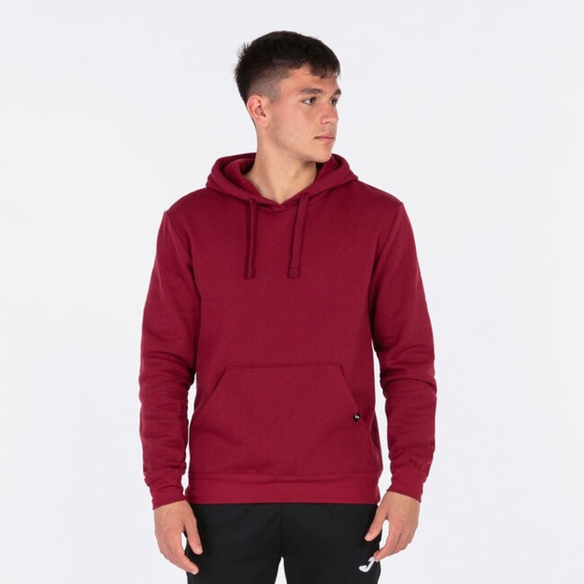 Zgornji del s kapuco MONTANA HOODIE vinsko rdeča
