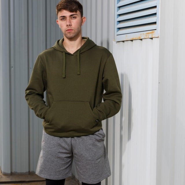 Zgornji del s kapuco MONTANA HOODIE kaki