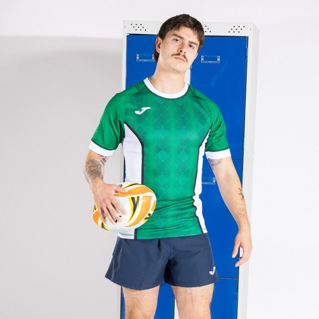 Dres / majica MYSKIN III SHORT SLEEVE T-SHIRT zelena bela