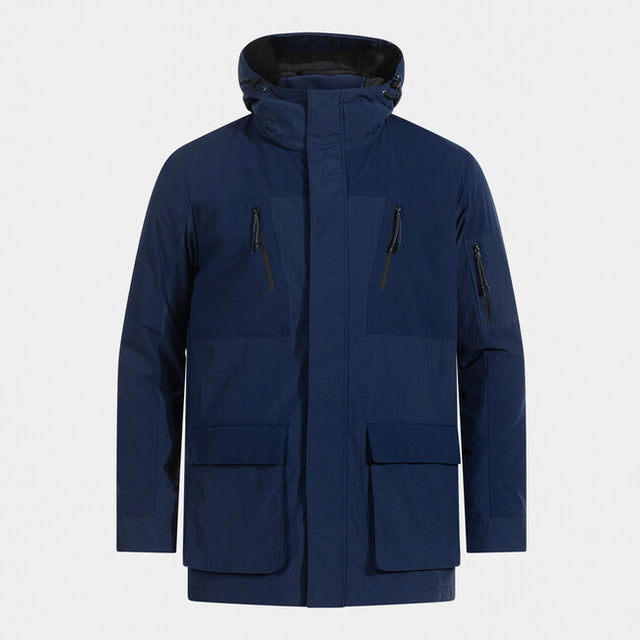Jakna MYSTIC ANORAK mornarsko modra