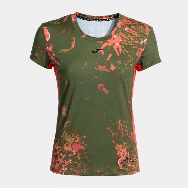 Ženske kratka majica MYSTIC SHORT SLEEVE T-SHIRT koralno rdeča