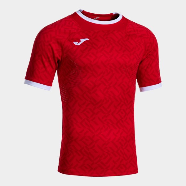 Kratka majica NATION SHORT SLEEVE T-SHIRT rdeča