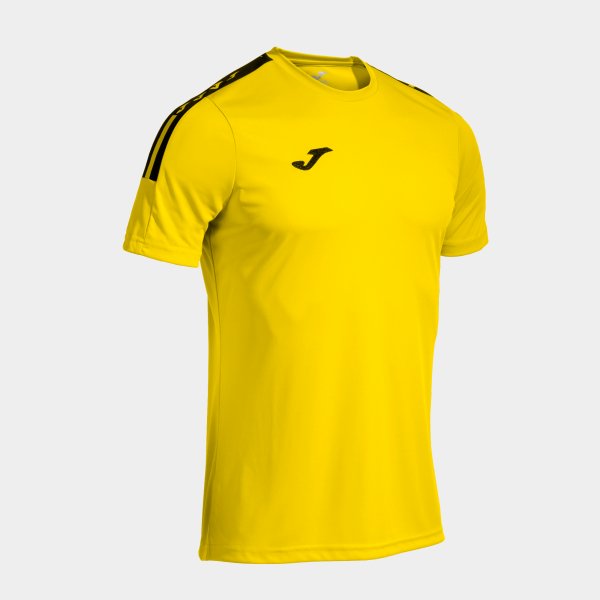 Dres / majica OLIMPIADA ALL SPORT SHORT SLEEVE T-SHIRT rumeno črna