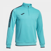 OLIMPIADA SWEATSHIRT FLUOR TURQUOISE BLACK FLUOR TURQUOISE