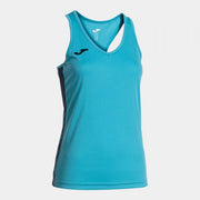OLIMPIADA TANK TOP FLUOR TURQUOISE DARK NAVY FLUOR TURQUOISE
