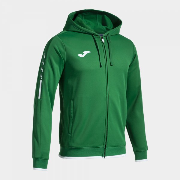 OLIMPIADA ZIP-UP HOODIE GREEN GREEN