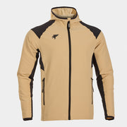 OUTDOOR DEVA ZIP-UP HOODIE BROWN BROWN