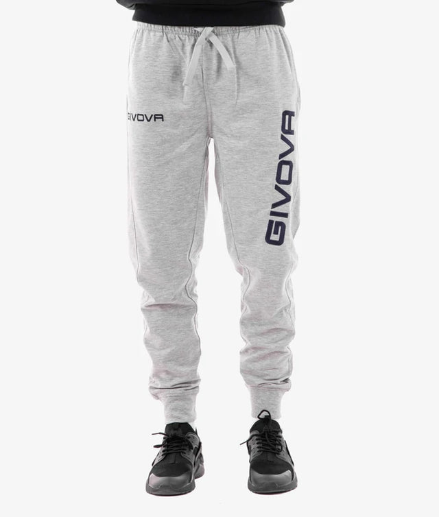 Spodnji del PANTA COTONE MOD. MOON BIG LOGO siva