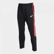OLIMPIADA LONG PANTS BLACK RED BLACK-RED