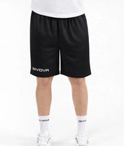 PANTALONCINO CAPO INTERLOCK NERO