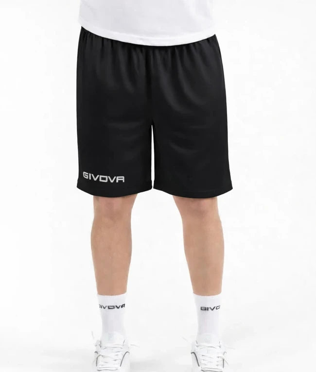 PANTALONCINO CAPO INTERLOCK NERO