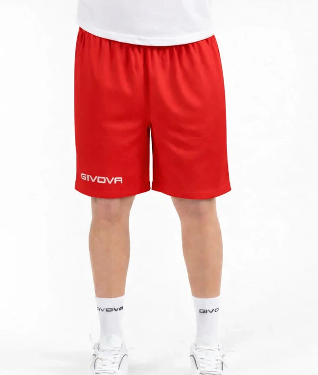 PANTALONCINO CAPO INTERLOCK ROSSO