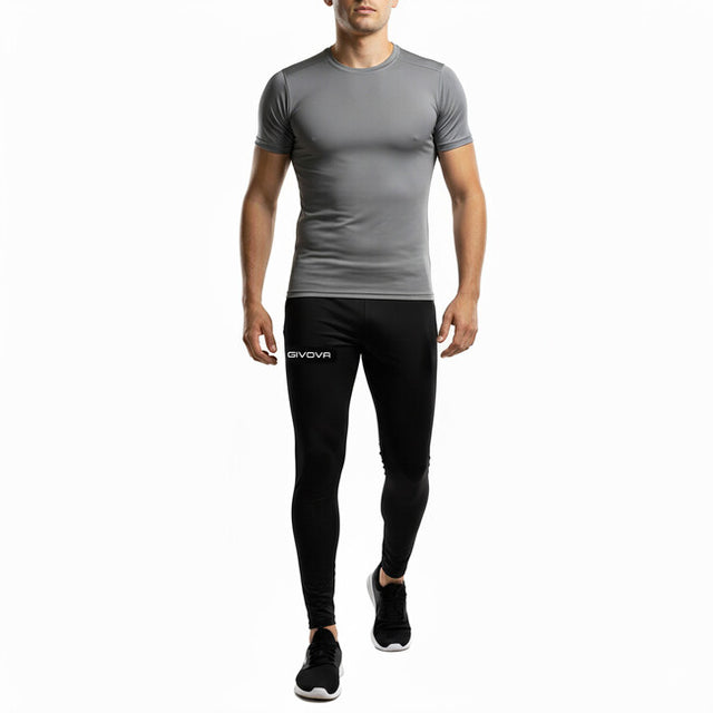 Termo hlače PANTALONE SLIM črna