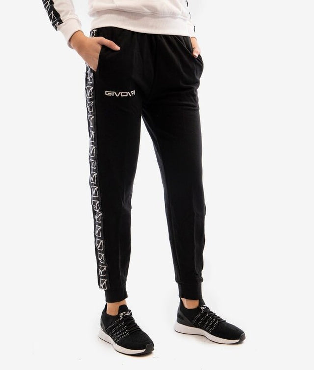 Spodnji del PANTALONE TERRY BAND črna