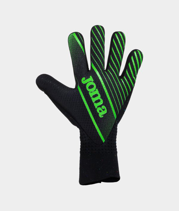 Vratarske rokavice PANTHER GOALKEEPER GLOVES črno fluo zelena