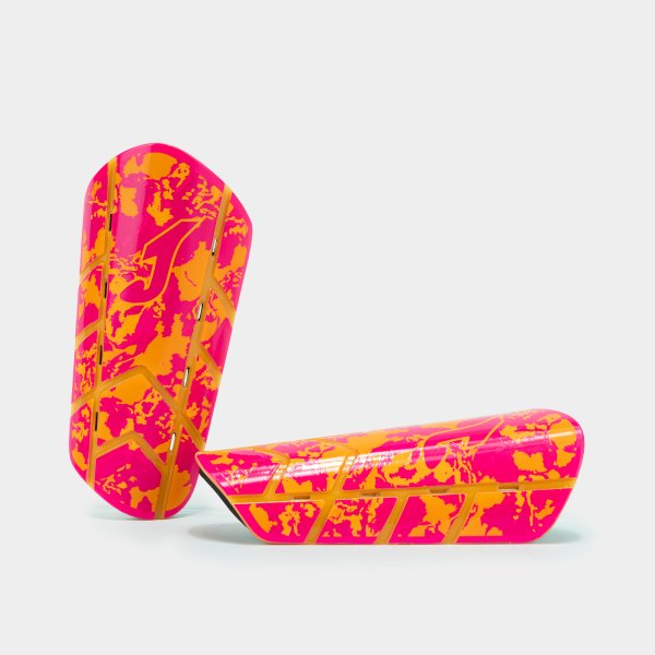 Ščitniki PANTHER SHIN GUARDS FLUOR PINK FLUOR ORANGE fluo roza