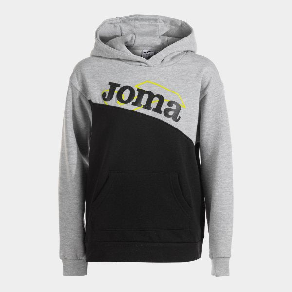 PARK HOODIE BLACK MELANGE GREY BLACK