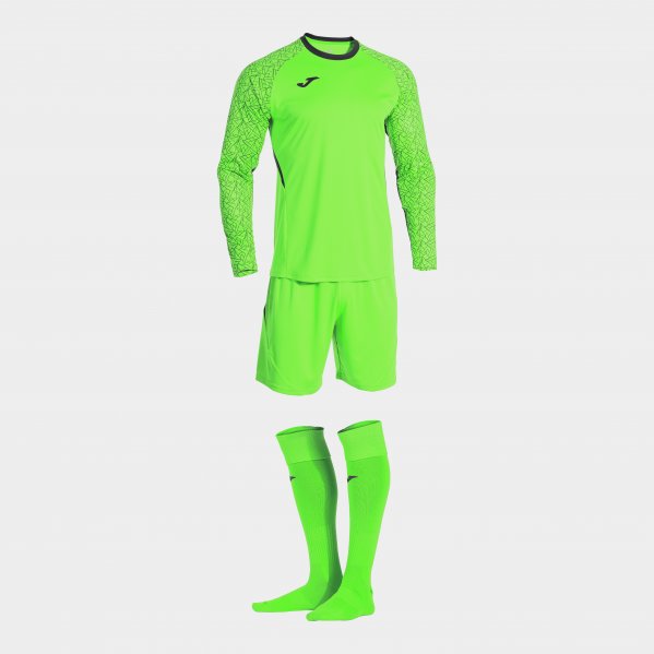 Vratarski dres PERFORMANCE GK SET fluo zelena črna