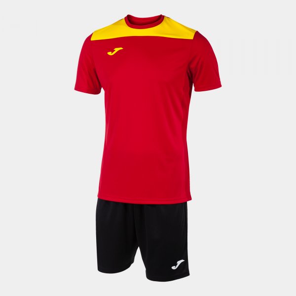Dres PHOENIX II SET rdeča rumena črna