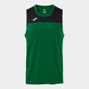 PHOENIX III SLEEVELESS SHIRT GREEN BLACK GREEEN-BLACK