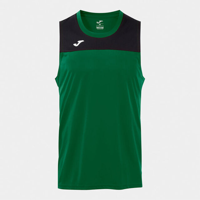 Odbojkarski dres PHOENIX III SLEEVELESS SHIRT zelena črna
