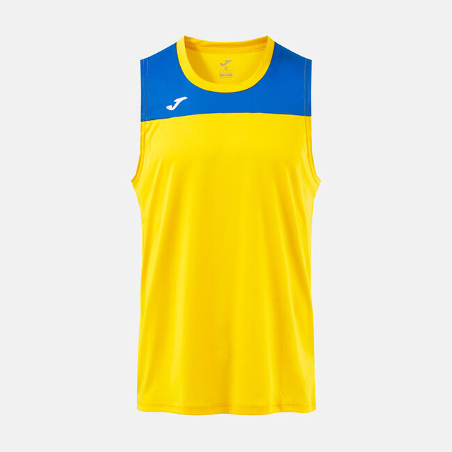 Odbojkarski dres PHOENIX III SLEEVELESS SHIRT rumeno azurna