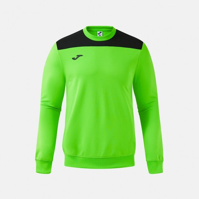 Zgornji del PHOENIX III SWEATSHIRT fluo zelena črna
