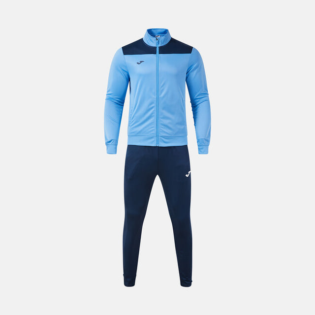 Komplet PHOENIX III TRACKSUIT fluo rumena - azurna mornarica