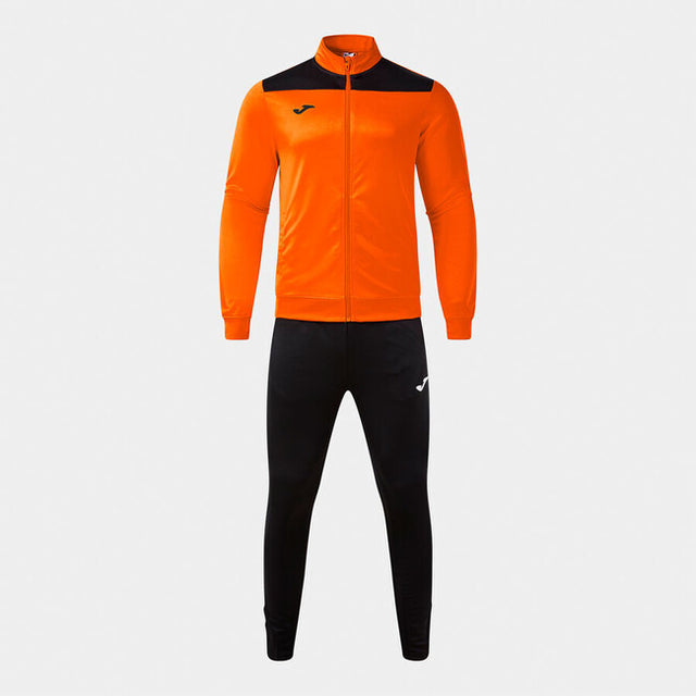 Komplet PHOENIX III TRACKSUIT fluo rumena - oranžno črna