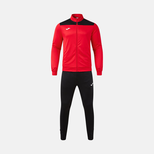 Komplet PHOENIX III TRACKSUIT fluo rumena - rdeča črna
