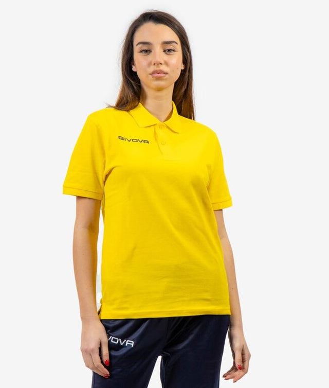 Polo majica POLO COTONE PIQUET SUMMER rumena