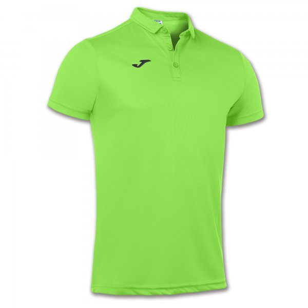 Polo majica HOBBY SHORT SLEEVE POLO SHIRT fluorescentno zelena