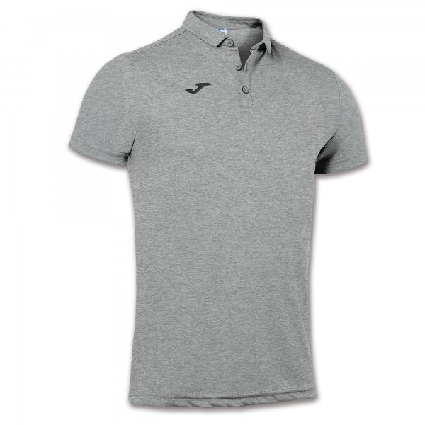 Polo majica HOBBY SHORT SLEEVE POLO SHIRT nežno siv melange