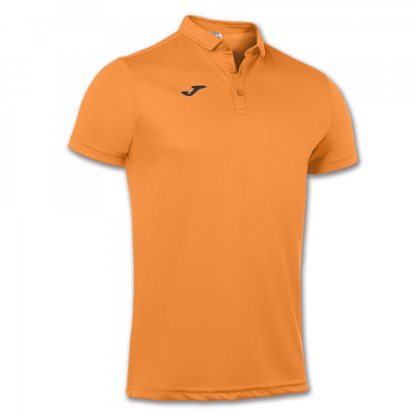 Polo majica HOBBY SHORT SLEEVE POLO SHIRT fluorescentno oranžna