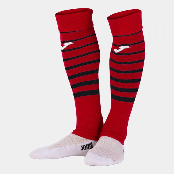 Štucne / nogavice PREMIER II SOCKS rdeča črna