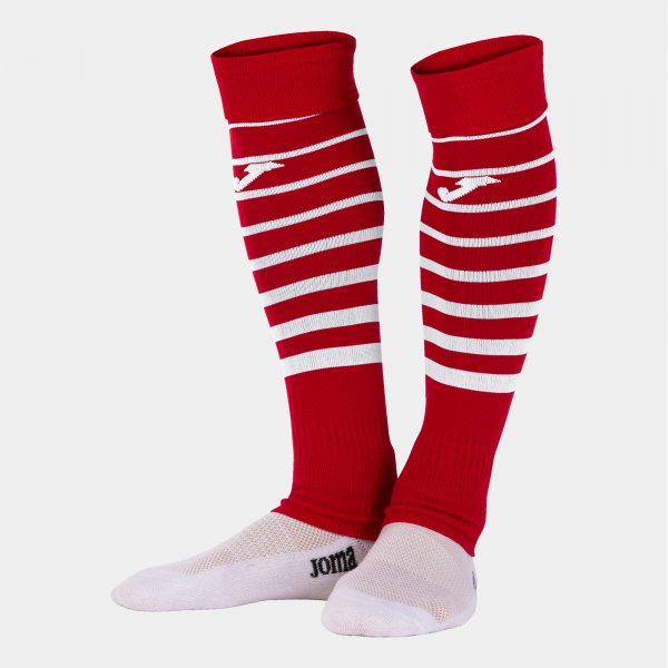 Štucne / nogavice PREMIER II SOCKS rdeča bela