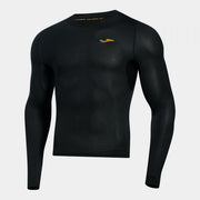 Polo majica R-CITY LONG SLEEVE T-SHIRT črna