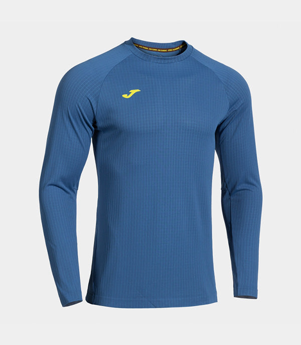 Polo majica R-CITY LONG SLEEVE T-SHIRT cian