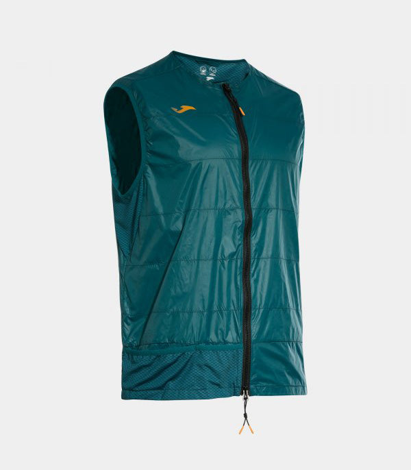 Dežna jakna R-CITY PADDING VEST turkizna
