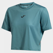 Ženske majica R-CITY SHORT SLEEVE T-SHIRT cian