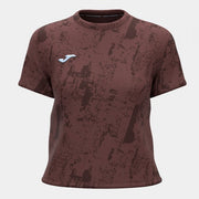 Ženske majica R-CITY SHORT SLEEVE T-SHIRT rjava