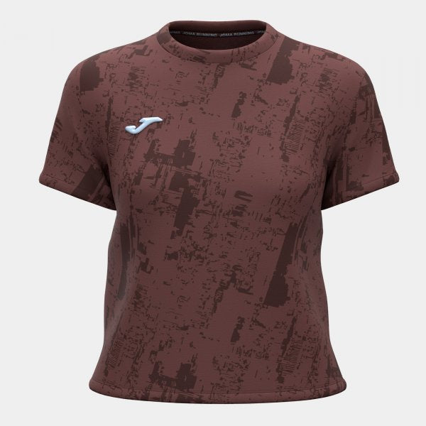 Ženske majica R-CITY SHORT SLEEVE T-SHIRT rjava