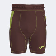 Termo hlače R-CITY SHORT TIGHTS rjava