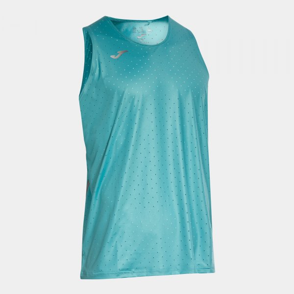 Polo majica R-CITY TANK TOP cian
