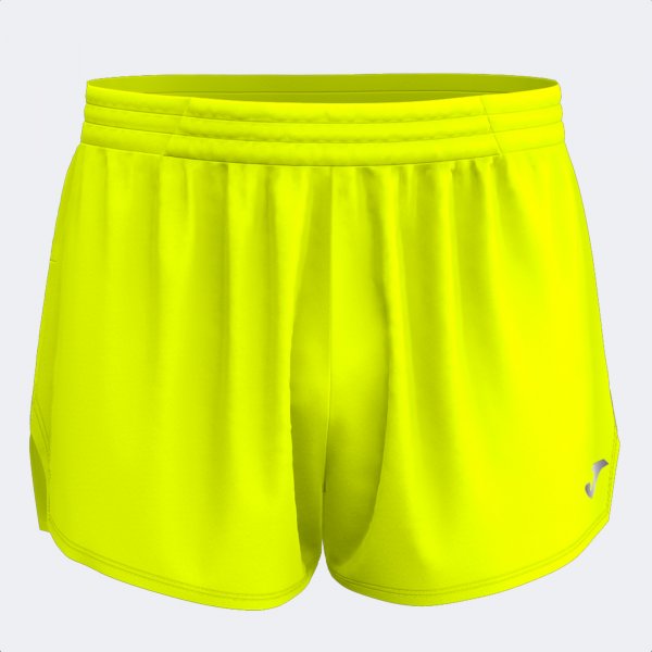 Kratke hlače R-CITY WINTER SHORT fluo rumena