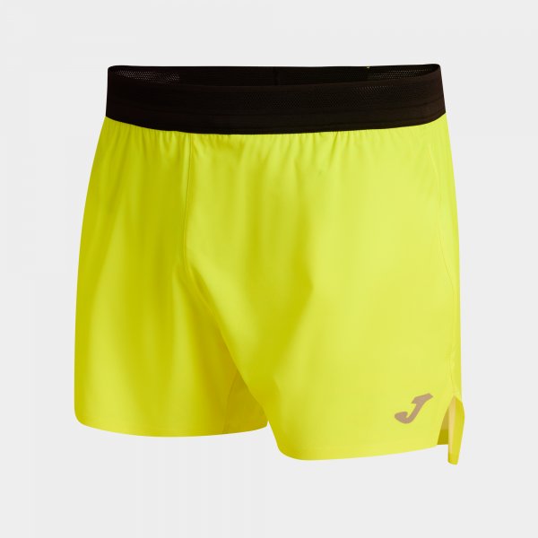 Tekaške kratke hlače R-NIGHT SHORT fluo rumena