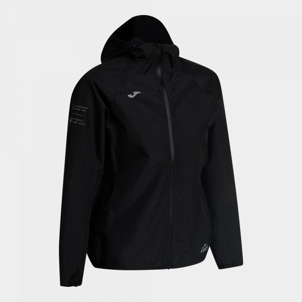 Ženska dežna jakna R-TRAIL NATURE RAINCOAT črna