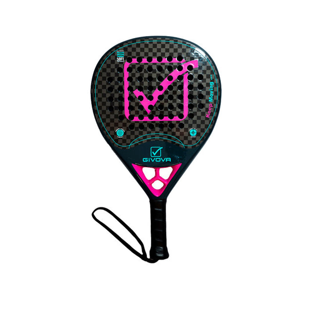 Padel lopar RACCHETTA EDITION LUCIDA siva-vijolična