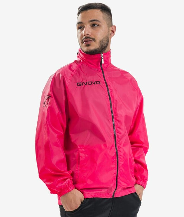 Jakna RAIN BASICO živo rožnata